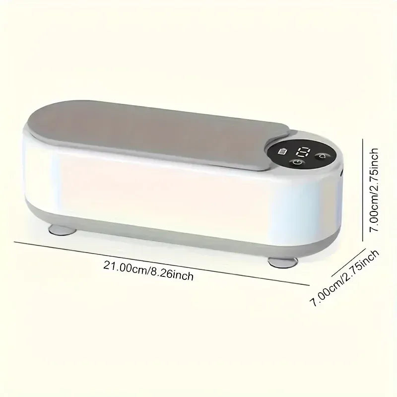 High-Frequency Ultrasonic Glasses Cleaner – Wireless, Multi-Purpose Eyewear & Accessories Cleaning Machine