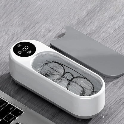 High-Frequency Ultrasonic Glasses Cleaner – Wireless, Multi-Purpose Eyewear & Accessories Cleaning Machine