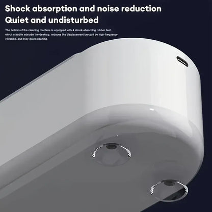 High-Frequency Ultrasonic Glasses Cleaner – Wireless, Multi-Purpose Eyewear & Accessories Cleaning Machine